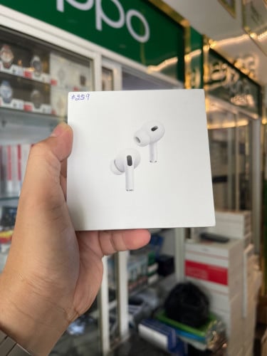 AirPods Pro2 TypeC Warranty one Year New seal box តម្លៃពិសេសជូន