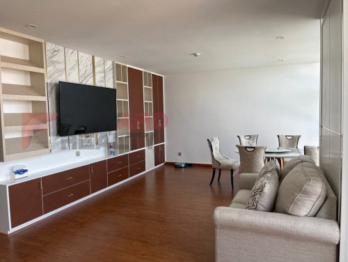 Brand new spacious1 Bedroom Condominium with swimming pool for rent in Chroy Changva Area .(VC)