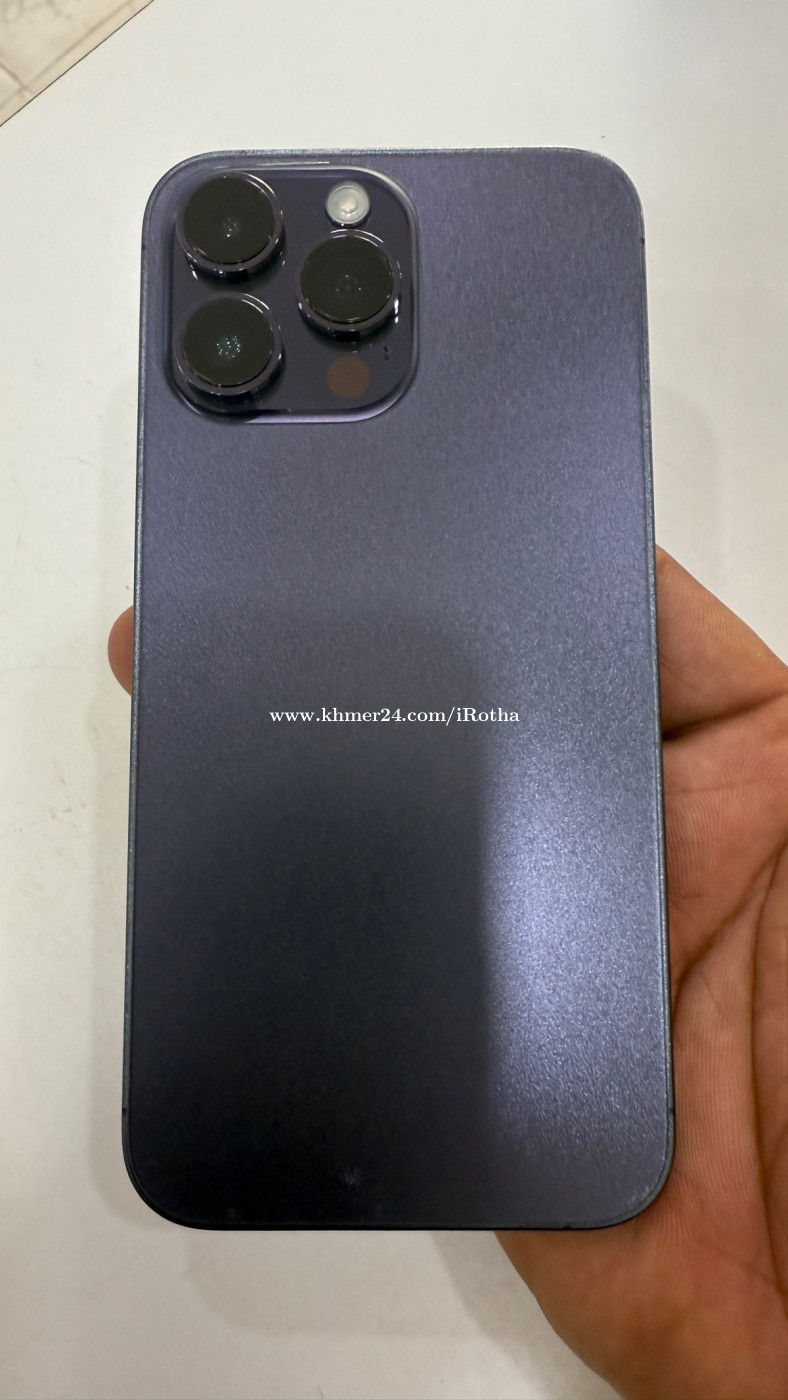 iPhone 14Pro Max 256 Sim 2 សំណំសុីន price $750.00 in Boeng Salang, Tuol ...