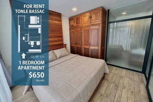 1 Bedroom Furnished Serviced apartment for rent