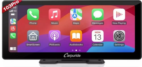 Sale CARPURIDE W103 Pro Smart Multimedia Screen (Apple Carplay/Android Auto)
