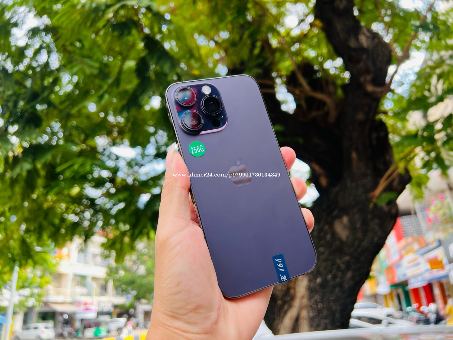 iPhone 14PM 256G អុជខ្មៅអេក្រង់តិច price $580 in Phsar Depou Bei, Tuol ...