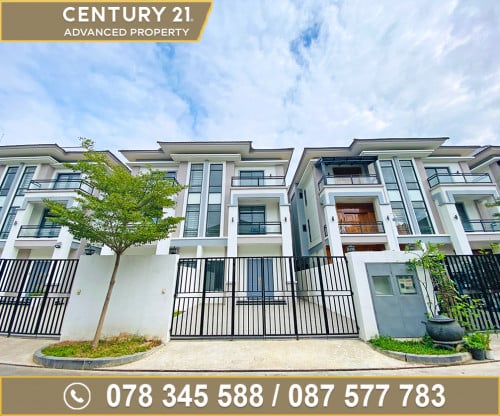 🏠 វីឡាភ្លោះ (Twin) សម្រាប់ជួល ក្នុងបុរី រិទ្ធិ 598 (ជិតបុរី ជីបម៉ុង 598)