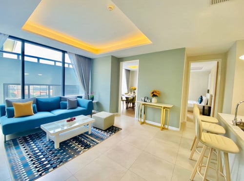 3 Bedroom Apartment For Rent At Tonle Basac