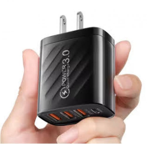 4 Port  48W PD Charger​ - Come with plastic no box 100% new