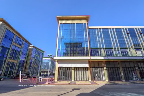 Shophouse for rent - ផ្ទះវីឡាឃ្វីនសម្រាប់ជួល - ក្នុងបុរីដឹព្រេមៀលែន សែនសុខ