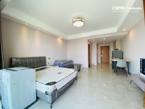 Spacious Studio Room Condo For Rent/City View