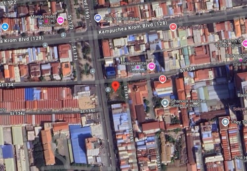 ដីកែងអាជីវកម្មសម្រាប់ជួលក្បែរសាលាបាក់ទូក ( ផ្លូវ169 ) - Bak Touk High School