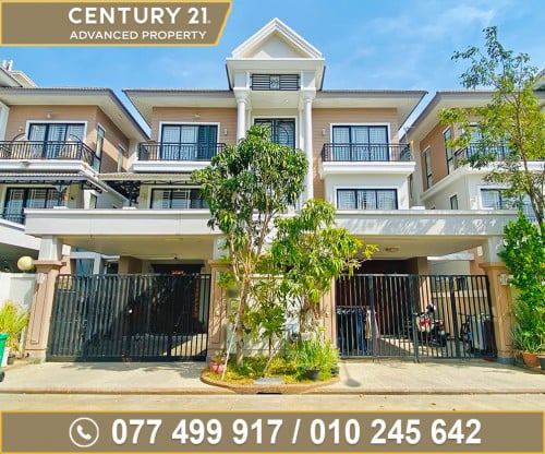 🏘 វីឡាភ្លោះ (Twin-A) ក្នុងបុរី ប៉េងហួត60ម ត្រូវការលក់បន្ទាន់ខ្លាំង