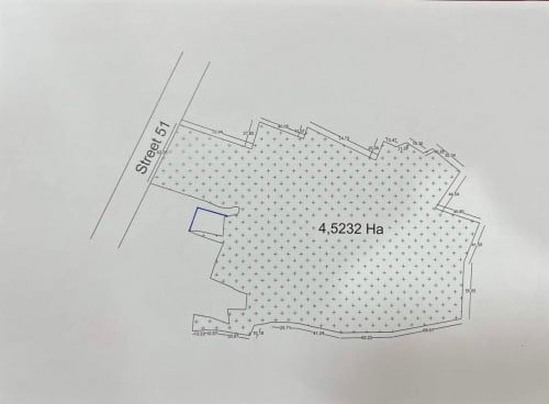 092: ដី 4.5haជាប់រោងចក្រ លើផ្លូវជាតិ 51