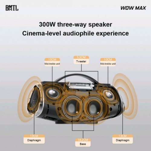 Xdobo WOW Max ឈុតច្រៀង 300វ៉ាត់