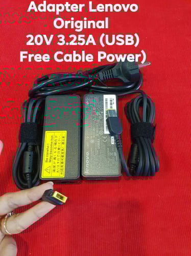 Adapter Lenovo 20V 3.25A 65W 6.75A 135W USB type