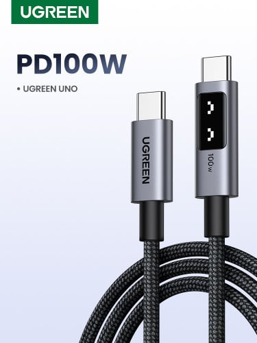 UGREEN Uno USB-C PD Fast Charging Cable 2m 35512