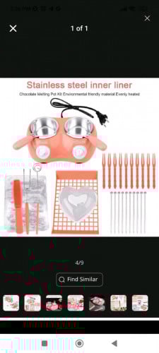 Chocolate melting pot