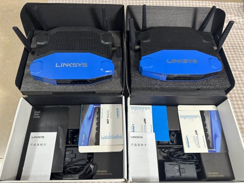 Routers WiFi Linksys Exspress VPN ស្អាត 99% Linksys -WRT1900ACS V2  Express VPN 1ខែ​ Account private