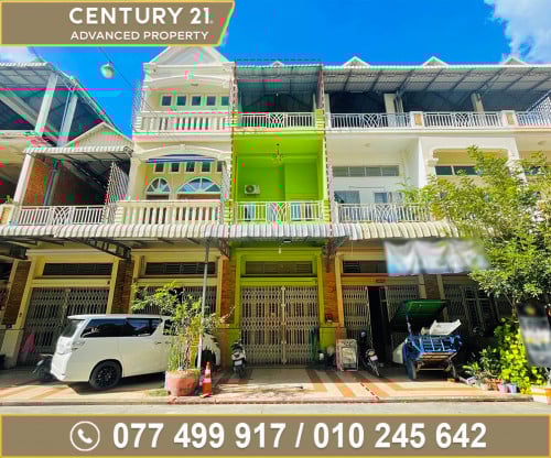 🏘 ផ្ទះល្វែង ក្នុងបុរី ម៉េងលី ត្រូវការលក់បន្ទាន់ខ្លាំង