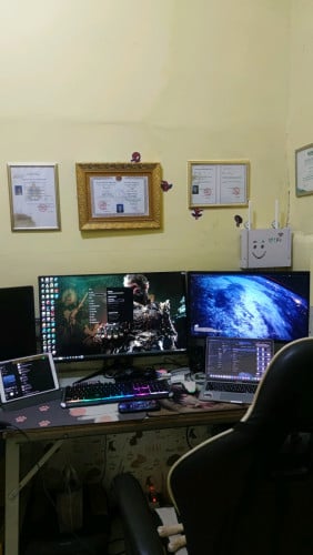 PC Gaming - RAM 16GB - SSD 1TB - HDD 2 TB