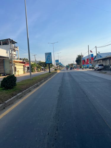 ផ្ទះលក់ ចុះពីផ្លូវហាណូយ១០ម៉ែត្រ ប្លង់សេ២សន្លឹក