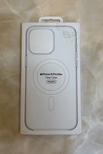 Original Clear case iPhone 15 Pro Max (New box)