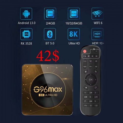 TV BOX Android 13 (Best New Model 2025) Out Stock