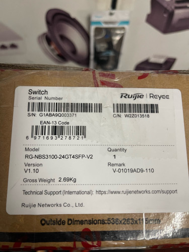 Ruijie Switch RG-NBS3100-24GT4SFP-V2