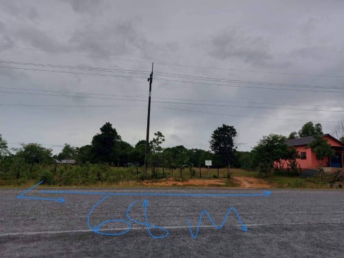 ដីលក់លើផ្លូវទៅកោះស្តេច.តារាសាគរ 10$/m²