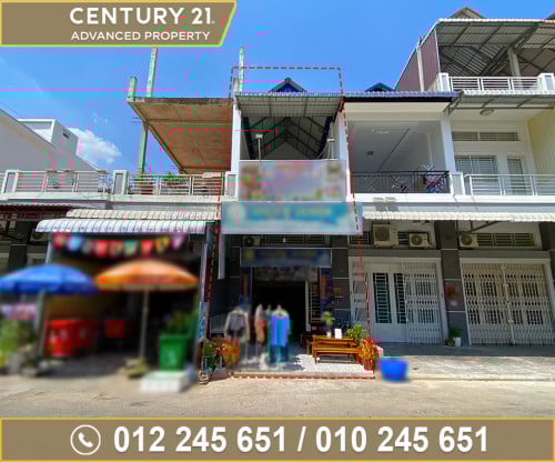 🏘 ផ្ទះល្វែង ក្នុងបុរី ពិភពថ្មីចំការដូង1 ខណ្ឌដង្កោ ត្រូវការលក់បន្ទាន់ខ្លាំង