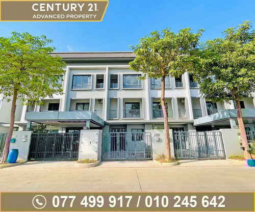 🏘 វីឡាកូនកាត់ (LA) ក្នុងបុរី ជីបម៉ុង​60ម ត្រូវការលក់បន្ទាន់ខ្លាំង​