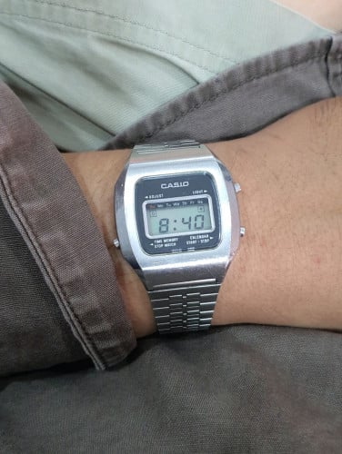 1976 Casio Casiotron S-15 Lcd របស់កំរណាស់