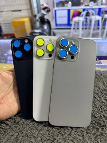 iPhone 15Pro Max 256G ហ្សុីនសំណុំណែន មានឆ្នាំងសាក