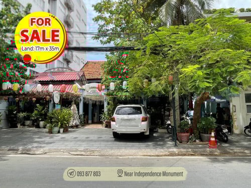 ដីលក់ម្តុំវិមានឯករាជ្យ