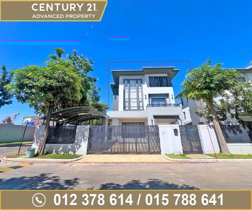  វីឡាឃ្វីន កែង (Queen-A) ក្នុងបុរី ជីបម៉ុង 598​ ផ្លូវឯកឧត្តមជាសុផារ៉ា ត្រូវការលក់បន្ទាន់ខ្លាំង