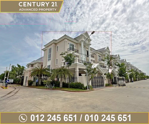 🏘 វីឡាភ្លោះ កែង (Twin) ក្នុងបុរី ML ត្រូវការលក់បន្ទាន់ខ្លាំង