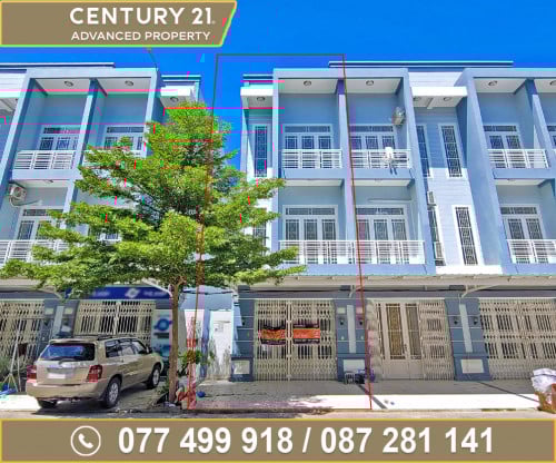 🏠 ផ្ទះល្វែង 3ជាន់ (ផ្ទះខាង) នៅក្នុងបុរី លីសុវណ្ណ ខណ្ឌព្រែកព្នៅ ត្រូវការលក់បន្ទាន់ខ្លាំង