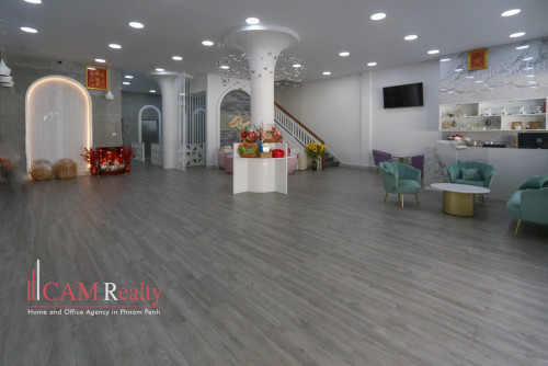 Shophouse For Rent - ផ្ទះអាជីវកម្មជួល គម្រោងប៉ូឡារីស ១ (Polaris -1)