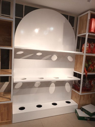 ទូតាំងថូផ្កា/Flower Shelf
