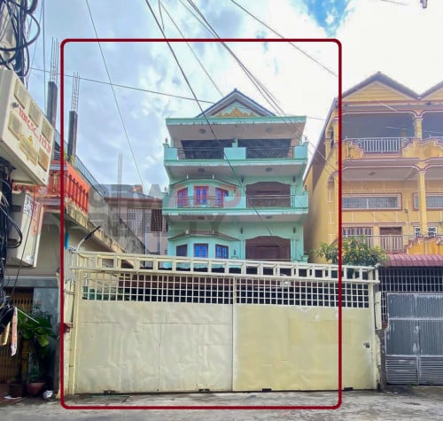 🏡8 Bedrooms House available for rent in Teuk Thla Area