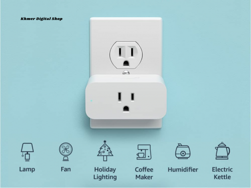 Amazon Smart Plug, for home automation, Works with Alexa