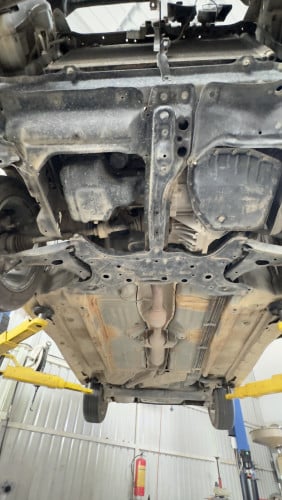 ប៉ាឡាំងដាស់ ជ័រ​និងដែក skid plate corolla ,matrix 2003-08