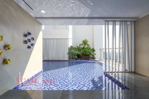 Studio Serviced Condo For Rent in Boeng Trabaek