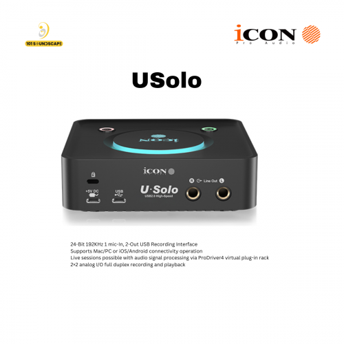 Icon Pro Audio Usolo Recording Interface