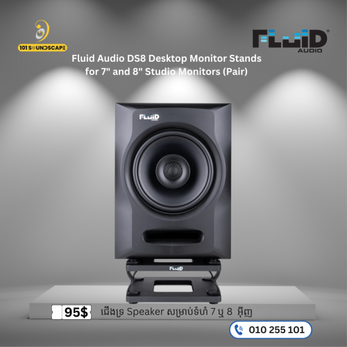 ជើងទ្រ Speaker - Fluid DS8 Monitor Stand - ទំហំ 7 - 8 Inch