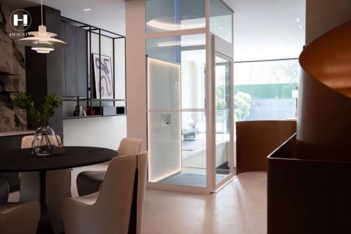 ជណ្តើរយន្ត ផ្ទះវីឡាទាន់សម័យ សុវត្ថិភាពខ្ពស់