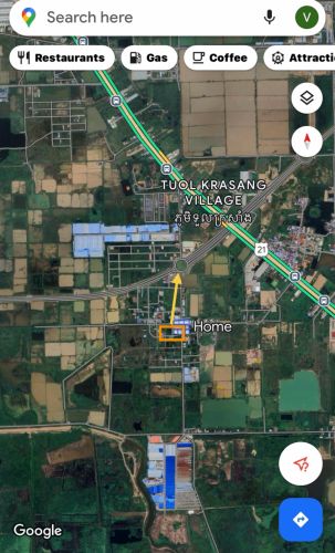 ដីលក់ជិតព្រលានយន្តហោះអន្តរជាតិថ្មីតាខ្មៅ