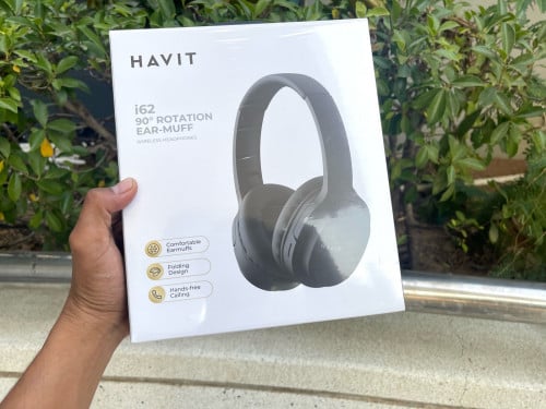 កាស់​ bluetooth HAVIT i62 ថ្មីគុណភាពល្អ លឺច្បាស់សម្លេងពីរោះ