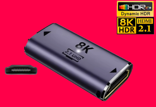 HDMI to HDMI Adapter 2.1 8K