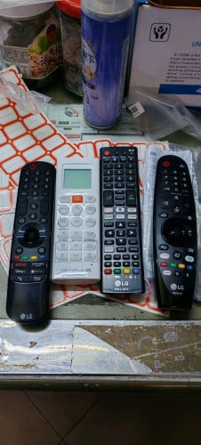 LG​ remote air conditioner and tv