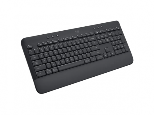 Logitech K650 Signature Wireless & BT keyboard, equipped Graphite(920-010955)