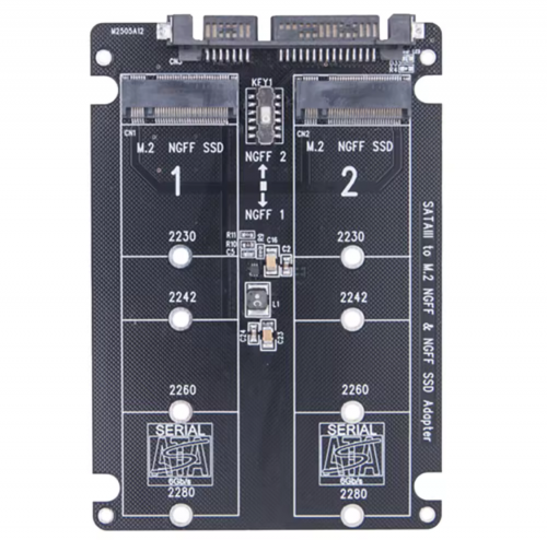 M.2 NGFF SSD Adapter + USB Converter