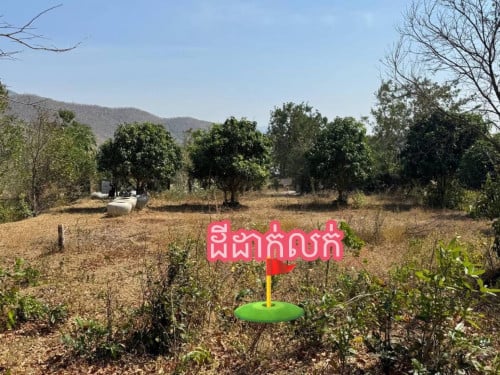 ដីដាក់លក់បន្ទាន់ជាប់ជើងភ្នំស្រង់